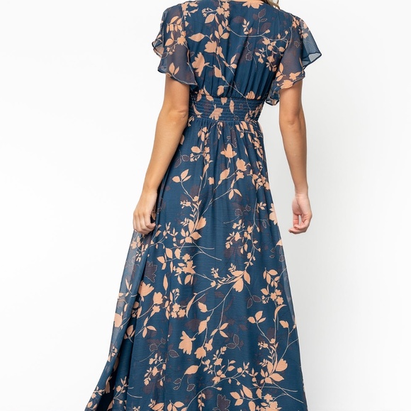 Baltic Born Lynlee Metallic Maxi Dress | Topaz Size MM - Picture 4 of 5